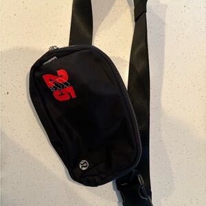 lululemon athletica Black Belt Bag with 25th anniversary logo